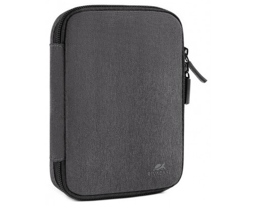 RIVACASE 5631 Organizador Viaje Cables Negro Peq
